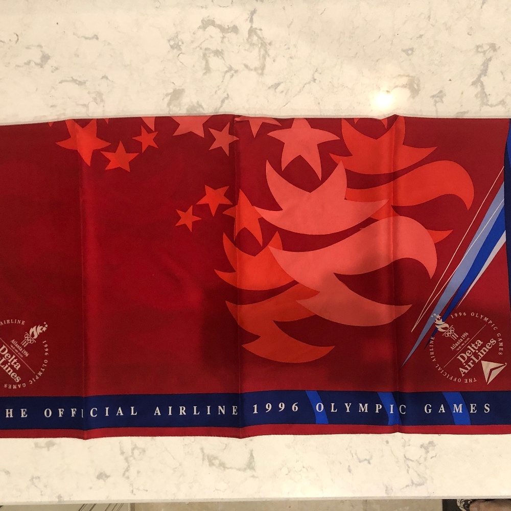 Delta Air Lines flight attendant scarves